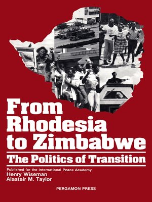 cover image of From Rhodesia to Zimbabwe
